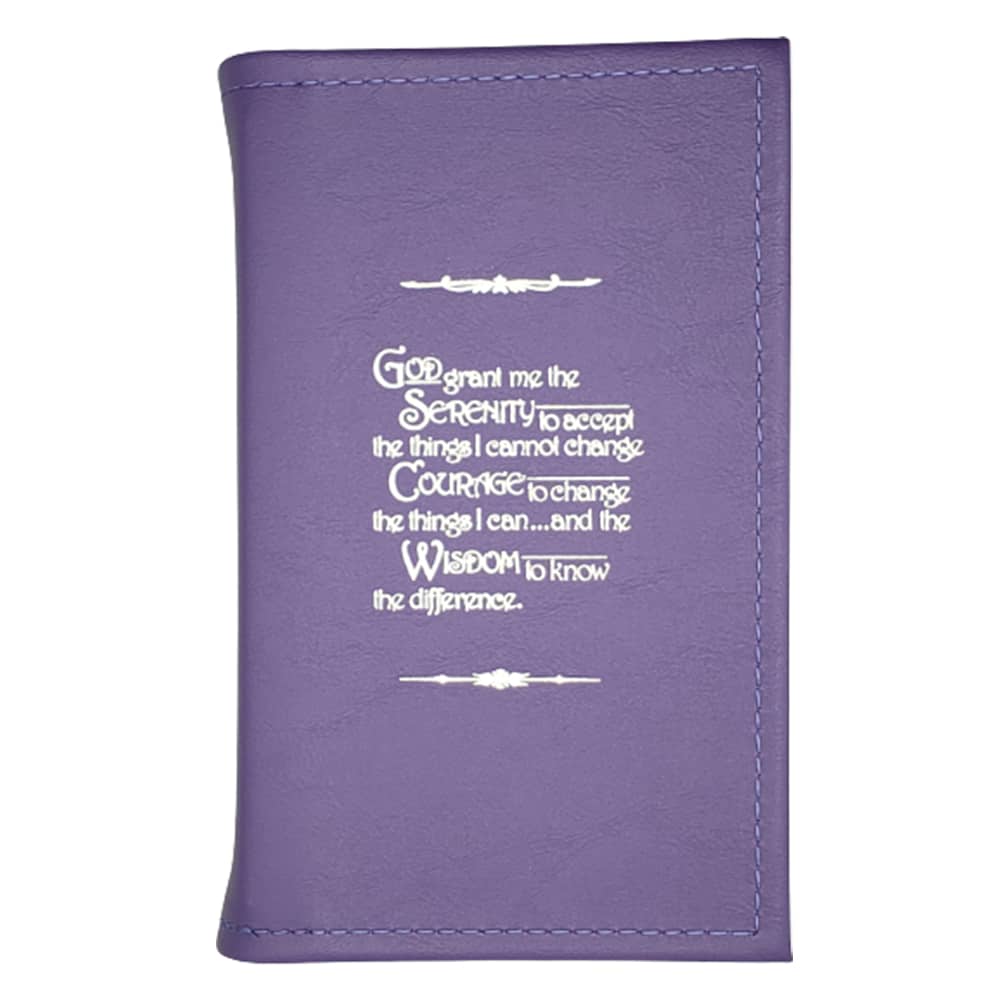Al-Anon Hope for Today Small Hardback, Book Cover w/ Serenity Prayer